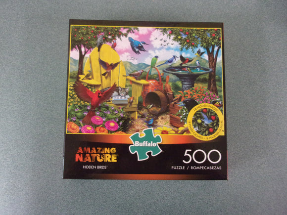Amazing Nature: Hidden Birds Puzzle (500 Pieces)