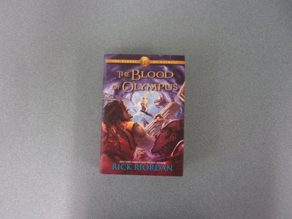 The Blood of Olympus: The Heroes of Olympus, Book 5 by Rick Riordan (HC/DJ)