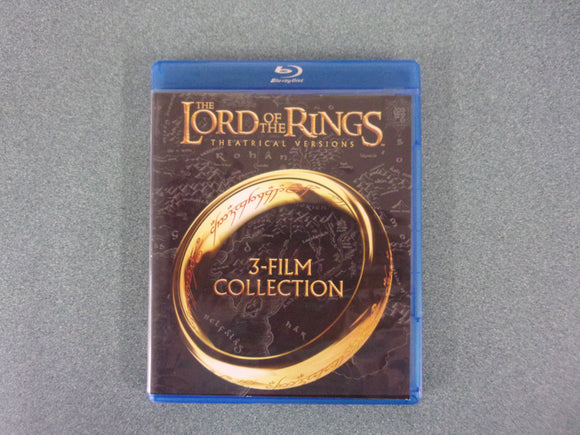 The Lord of the Rings: Theatrical Versions 3-Film Collection (Blu-ray Disc) Brand New!