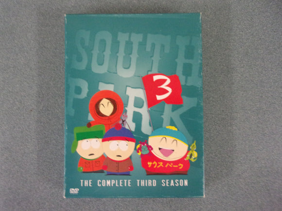 South Park: The Complete Third Season (DVD) Brand New!