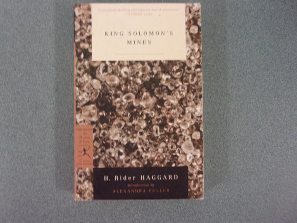 King Solomon’s Mines by H. Rider Haggard (HC)