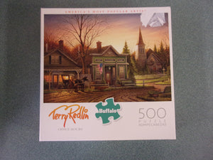 Office Hours Terry Redlin Buffalo (500 Large Pieces)
