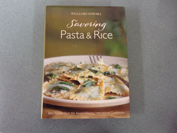 Savoring Pasta & Rice by Williams-Sonoma (HC/DJ)