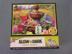 Glow In The Dark Hidden Images Garden of Song Puzzle (500 Pieces)