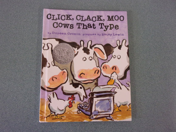 Click, Clack, Moo: Cows That Type by Doreen Cronin (Paperback)