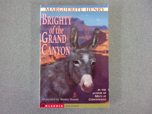 Brighty of the Grand Canyon by Marguerite Henry (Paperback)