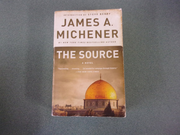 The Source by James A. Michener (HC/DJ)**The DJ on this copy shows significant signs of wear along the edges.