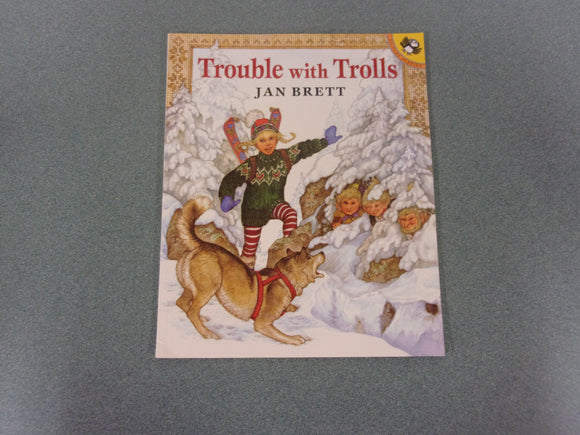 Trouble with Trolls by Jan Brett (Paperback)