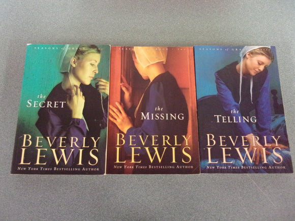 Seasons of Grace Trilogy: The Secret, The Missing, The Telling by Beverly Lewis (Trade Paperback)