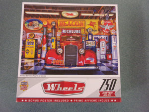 Wheels At Your Service Master Pieces Puzzle (750 Pieces)