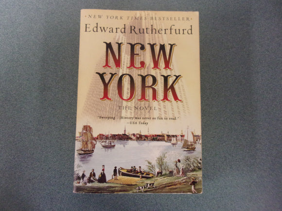 New York: The Novel by Edward Rutherfurd (Paperback) *Like New!
