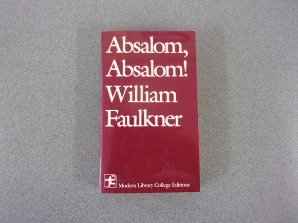 Absalom, Absalom! by William Faulkner (Paperback)