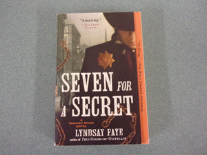 Seven For A Secret by Lyndsay Faye (Paperback)