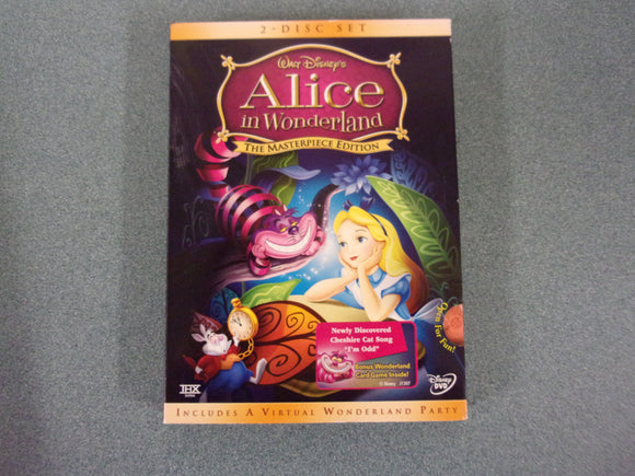 Alice In Wonderland: The Masterpiece Edition (Disney DVD)