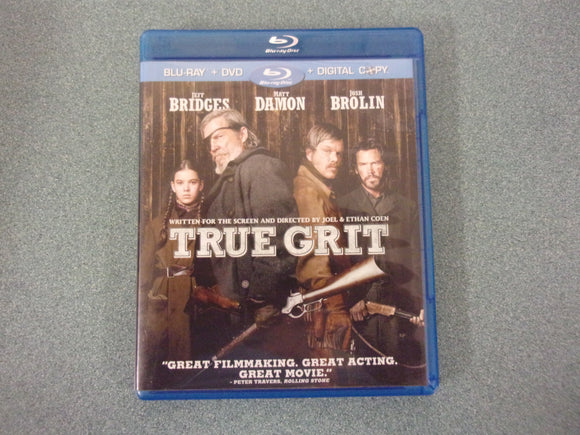 True Grit - Jeff Bridges (Choose DVD or Blu-ray Disc)