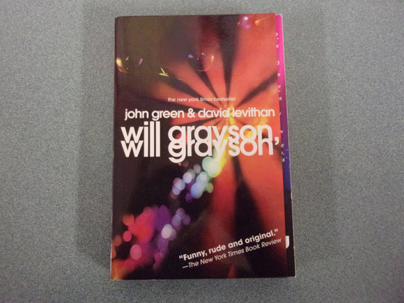 Will Grayson, Will Grayson by John Green (Paperback)